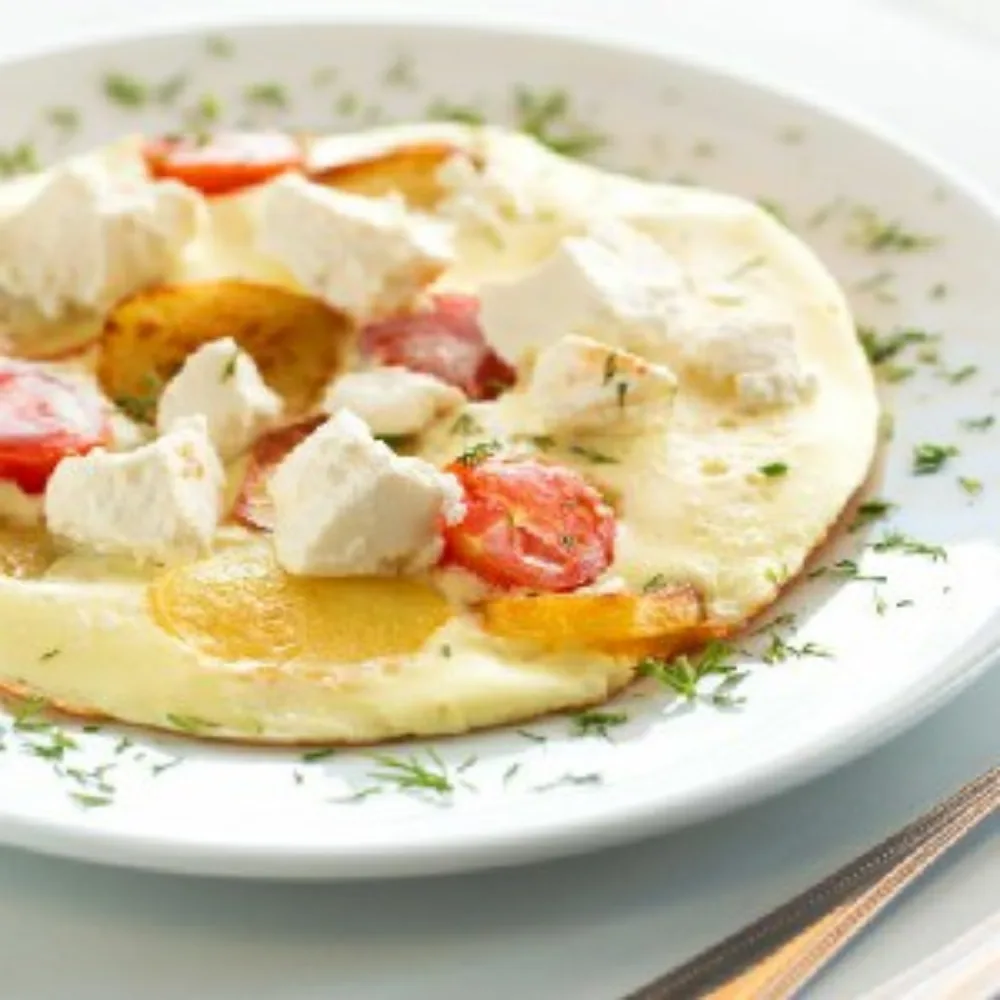 Beyaz Peynirli Omlet